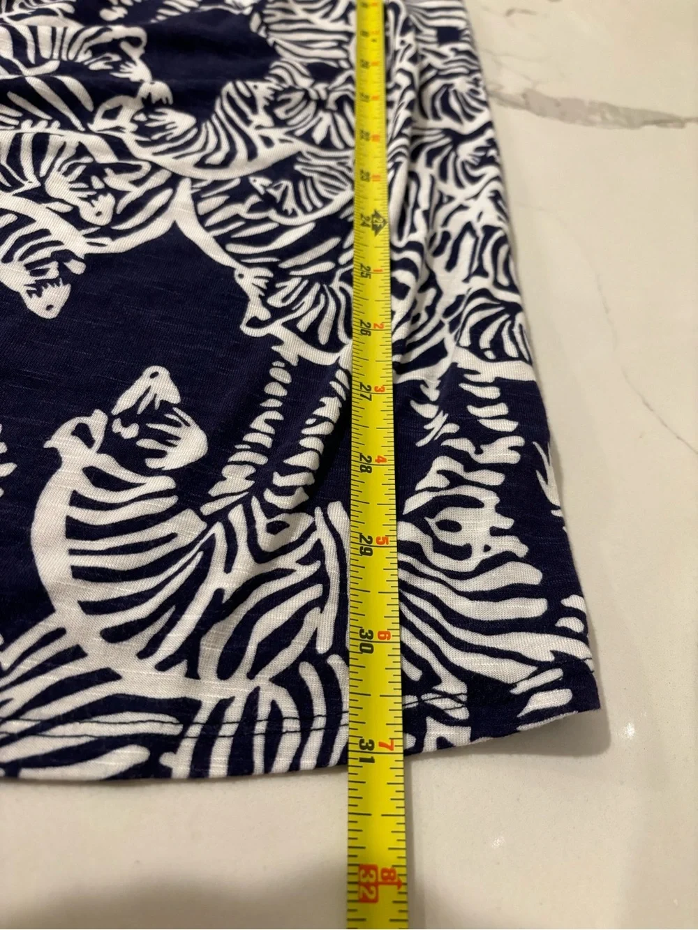 Lilly Pulitzer Matyson Strapless Mini Dress  Navy I Herd You Zebra Print Women S - Picture 11 of 14